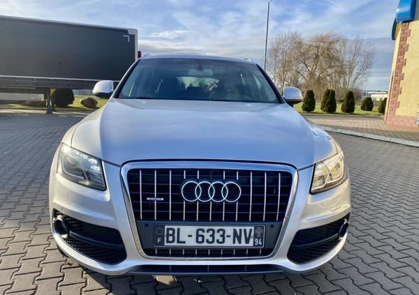 Audi Q5 cena 43900 przebieg: 246232, rok produkcji 2009 z Radków małe 466